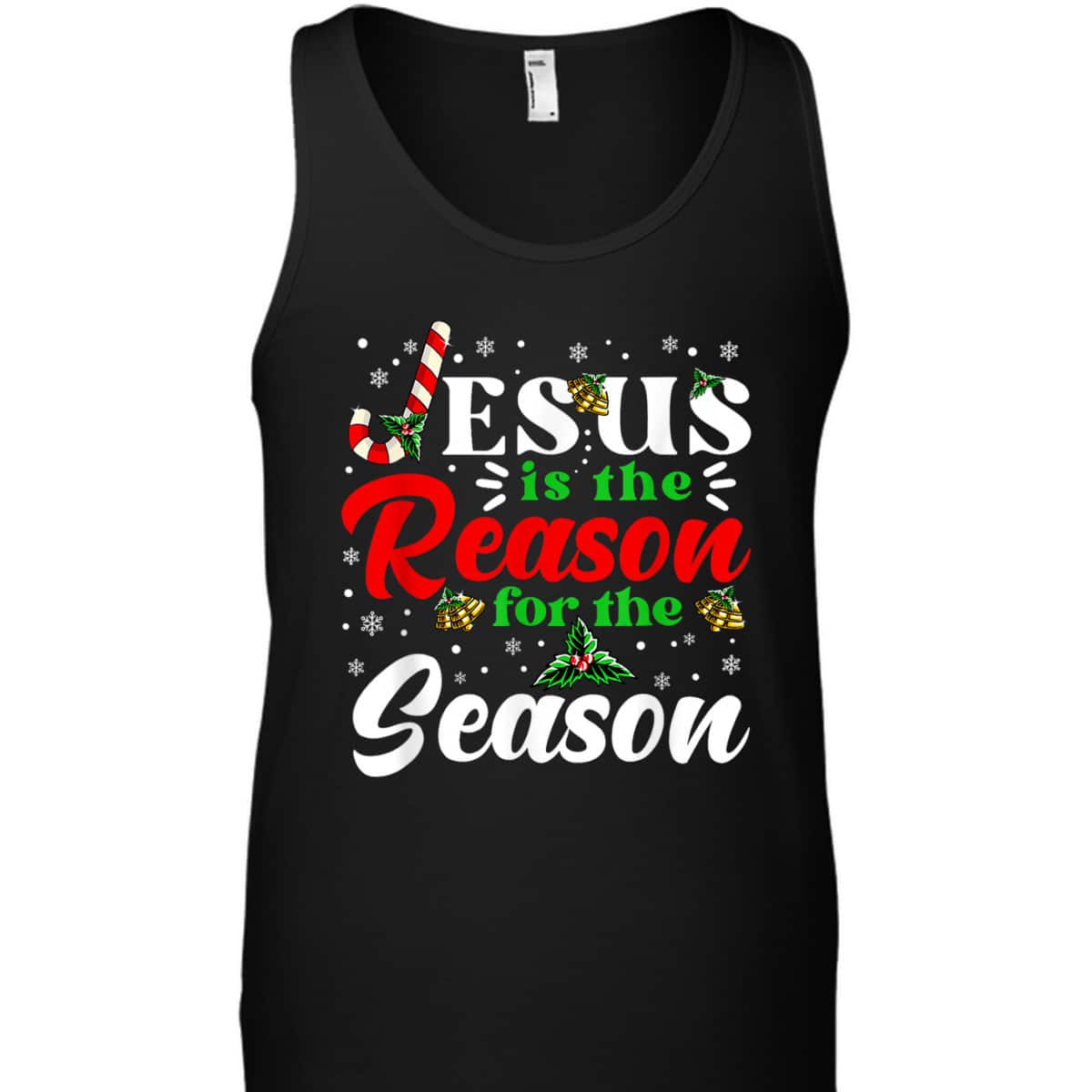 Jesus Is The Reason For The Season Christmas XMas Christian T-Shirt Jesus Is The Reason For The Season Christmas XMas Christian T-Shirt