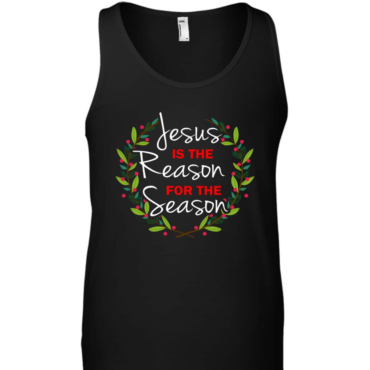 Jesus Is The Reason For The Season Christmas Holiday Religious T-Shirt Jesus Is The Reason For The Season Christmas Holiday Religious T-Shirt