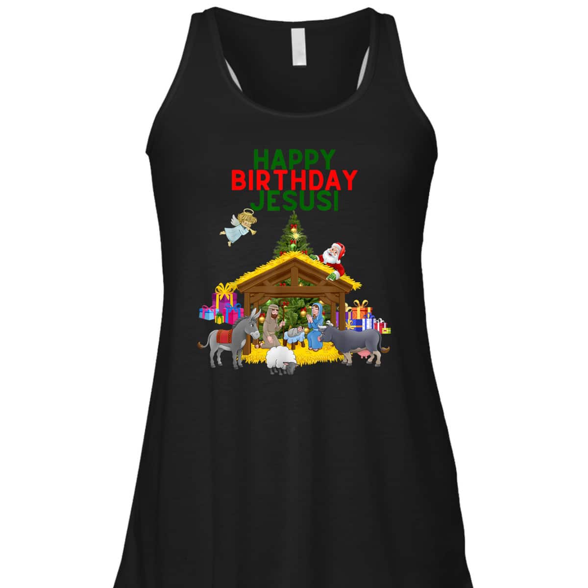 Merry Christmas Christian Happy Birthday Jesus Christ Xmas T-Shirt Merry Christmas Christian Happy Birthday Jesus Christ Xmas T-Shirt