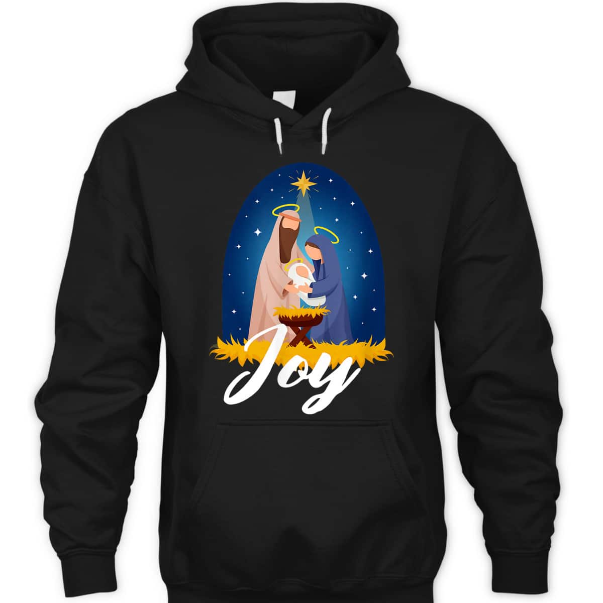 Joy Christmas Advent Nativity Scene North Star T-Shirt Joy Christmas Advent Nativity Scene North Star T-Shirt