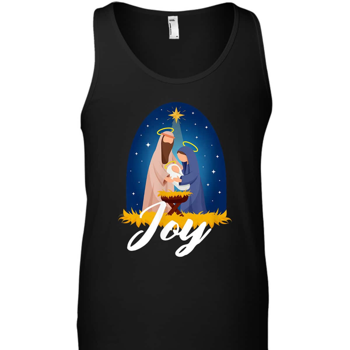 Joy Christmas Advent Nativity Scene North Star T-Shirt Joy Christmas Advent Nativity Scene North Star T-Shirt