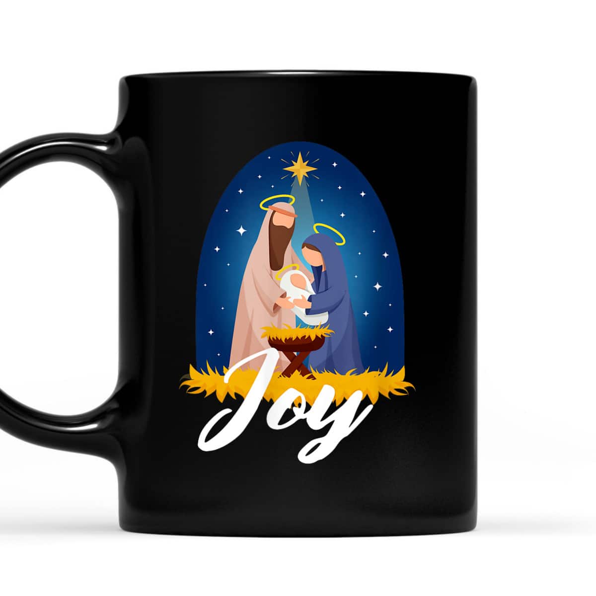 Joy Christmas Advent Nativity Scene North Star T-Shirt Joy Christmas Advent Nativity Scene North Star T-Shirt