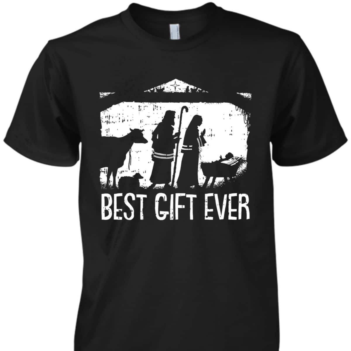 Best Ever Christmas Cool Jesus Nativity Scene Christian T-Shirt Best Ever Christmas Cool Jesus Nativity Scene Christian T-Shirt
