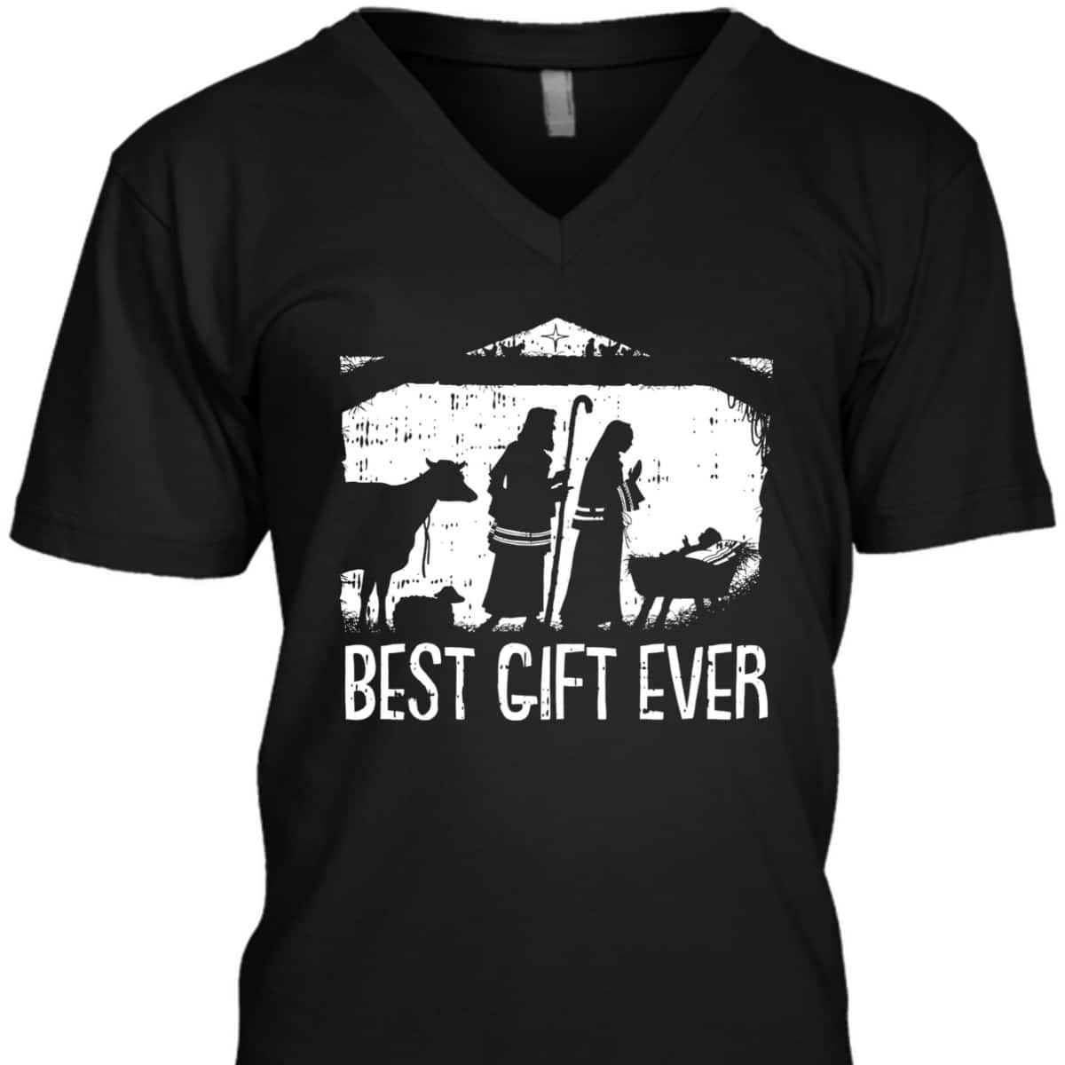Best Ever Christmas Cool Jesus Nativity Scene Christian T-Shirt Best Ever Christmas Cool Jesus Nativity Scene Christian T-Shirt