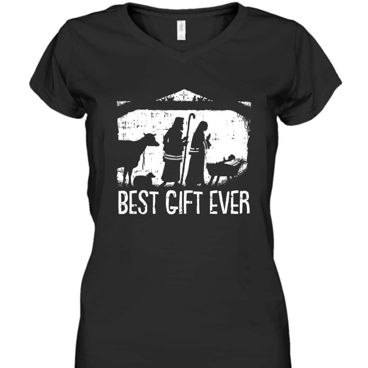 Best Ever Christmas Cool Jesus Nativity Scene Christian T-Shirt Best Ever Christmas Cool Jesus Nativity Scene Christian T-Shirt