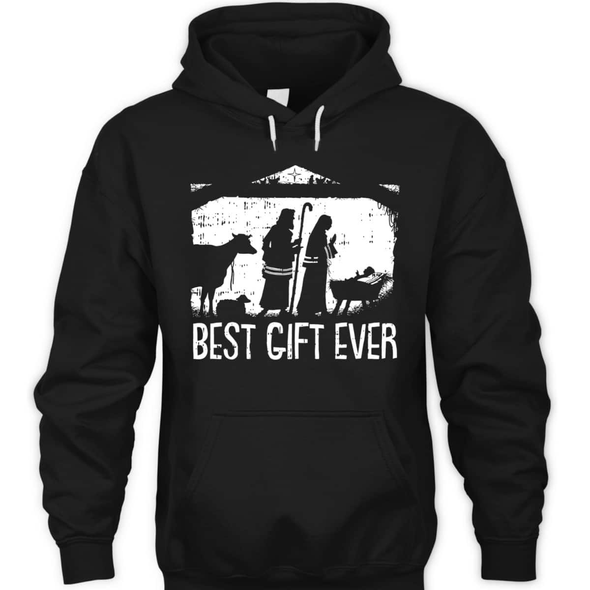 Best Ever Christmas Cool Jesus Nativity Scene Christian T-Shirt
