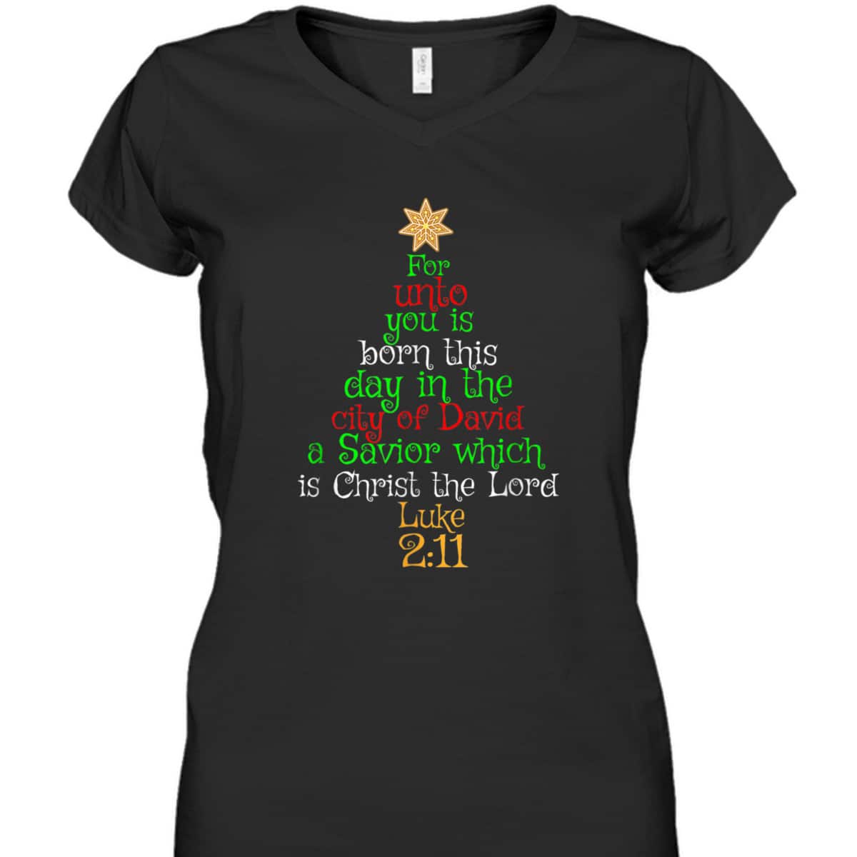 Christian Bible Verse For Unto You Is Born This Day Luke T-Shirt Christian Bible Verse For Unto You Is Born This Day Luke T-Shirt