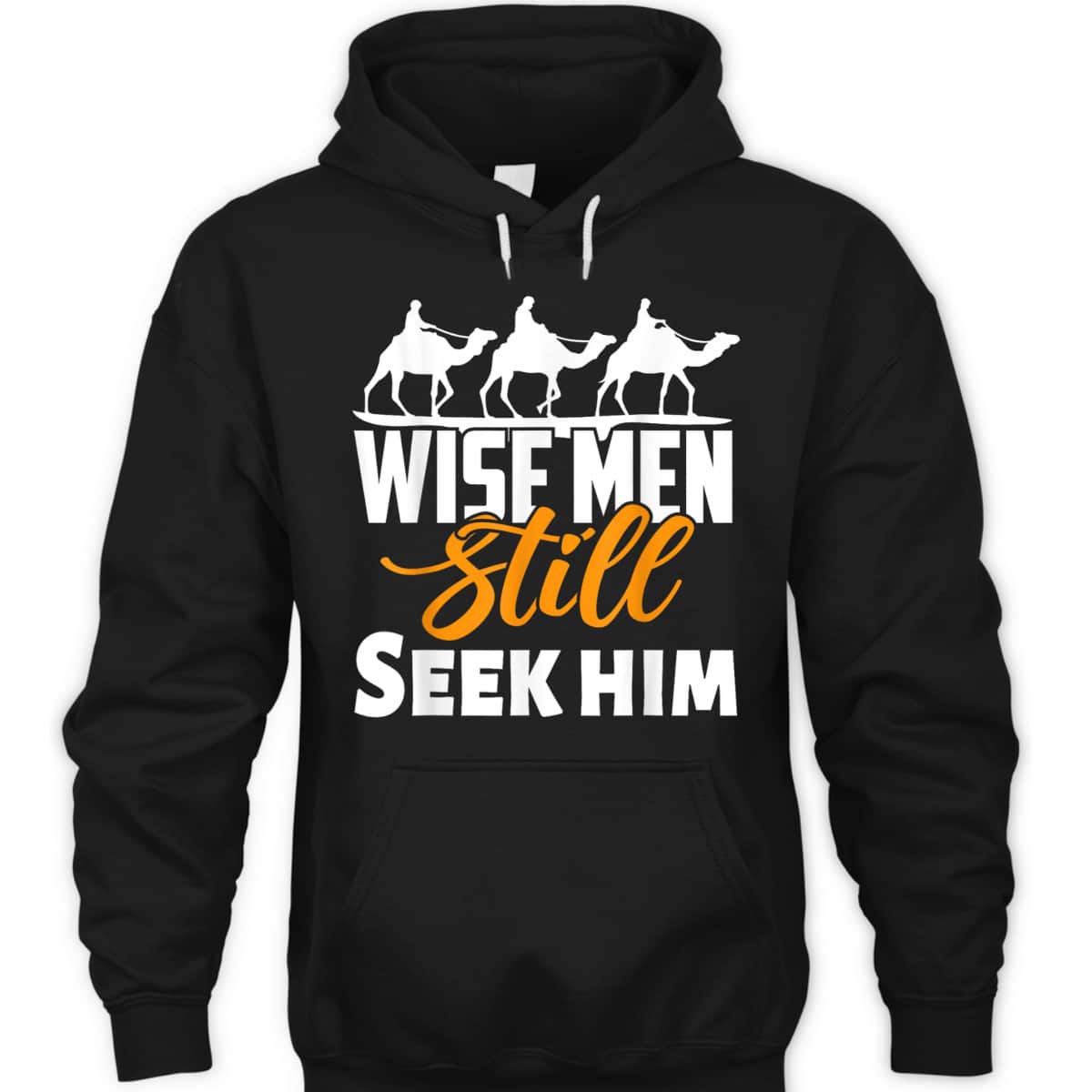 Wise Men Still Seek Him Christian Christmas T-Shirt