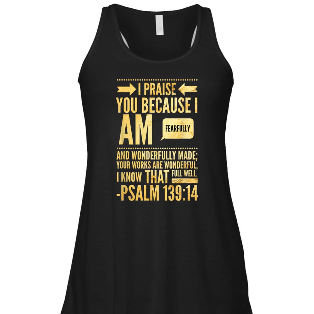 I Am Fearfully And Wonderfully Made Psalms Christian T-Shirt I Am Fearfully And Wonderfully Made Psalms Christian T-Shirt