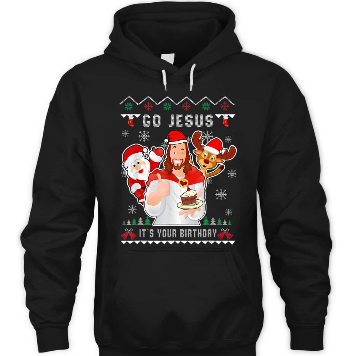 Go Jesus Christmas It's Your Birthday Christian Christmas T-Shirt Go Jesus Christmas It's Your Birthday Christian Christmas T-Shirt