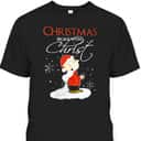 Christmas Begins With Christ Xmas Gift Holiday Costume T-Shirt Christmas Begins With Christ Xmas Gift Holiday Costume T-Shirt