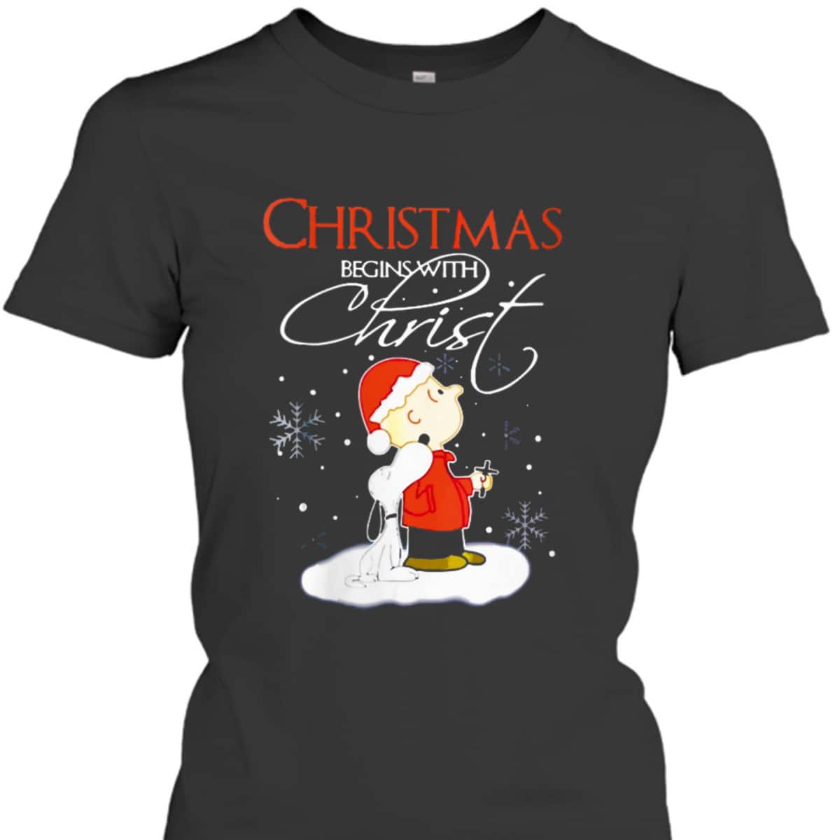 Christmas Begins With Christ Xmas Gift Holiday Costume T-Shirt Christmas Begins With Christ Xmas Gift Holiday Costume T-Shirt
