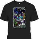 Nativity Stain Glass Christmas Xmas Jesus God Faith T-Shirt Nativity Stain Glass Christmas Xmas Jesus God Faith T-Shirt