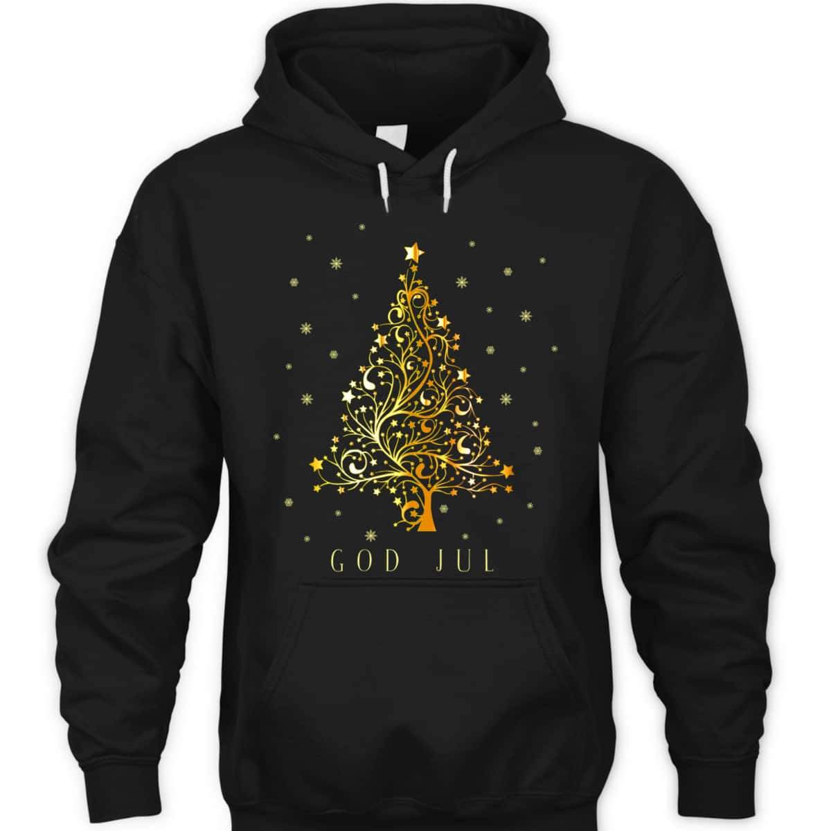 Swedish Christmas Tree Sweden Ornament Decoration Star Xmas T-Shirt