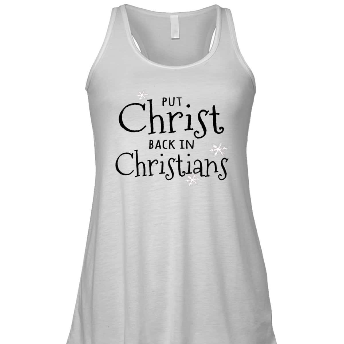 Put Christ Back In Christians Christmas Religious T-Shirt For Friend