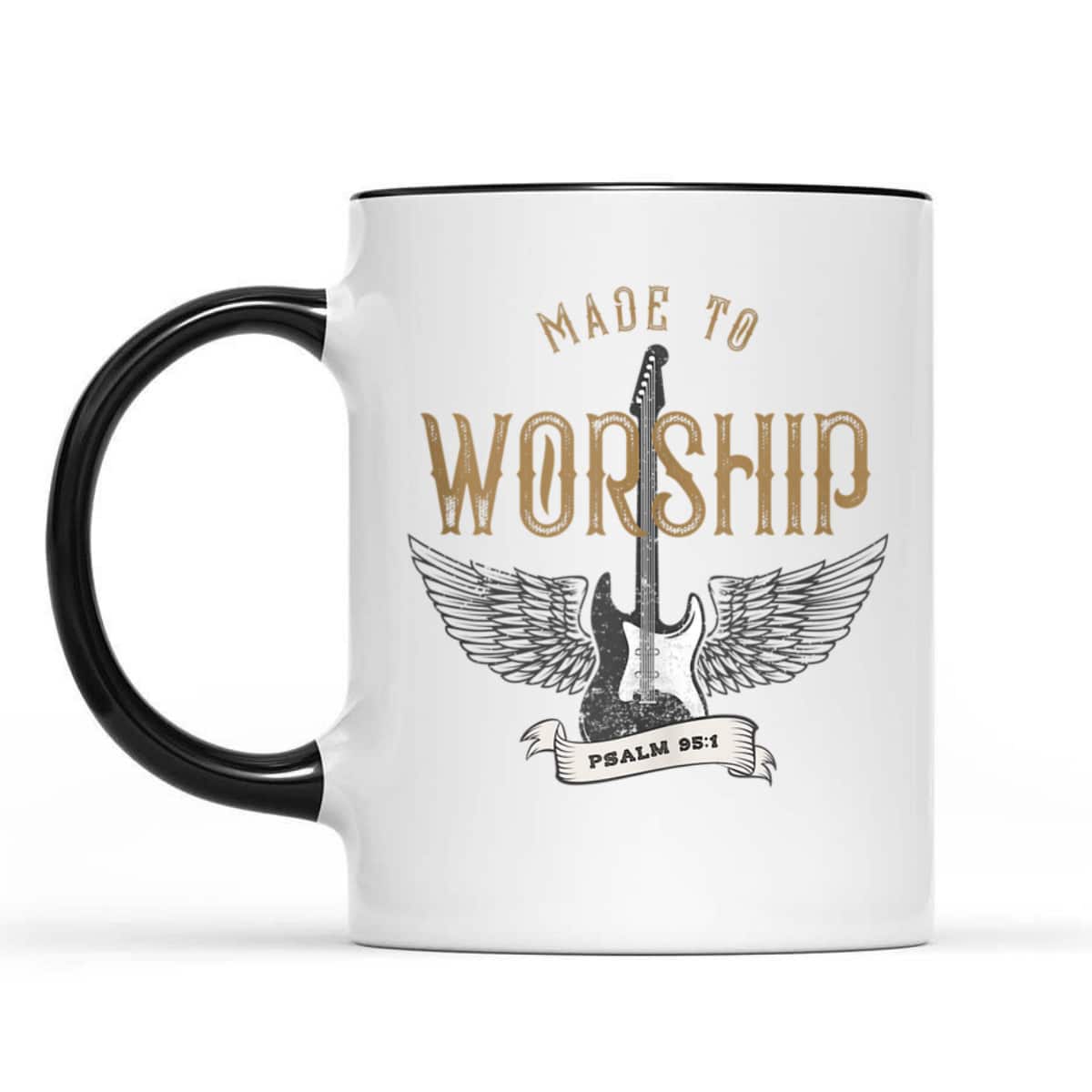 Made To Worship Psalm 95:1 Christian Worship Bible Verse T-Shirt Made To Worship Psalm 95:1 Christian Worship Bible Verse T-Shirt