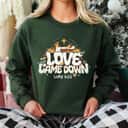 Love Came Down Bible Quote Christmas Nativity Jesus Christian Faith Jesus Love T-Shirt