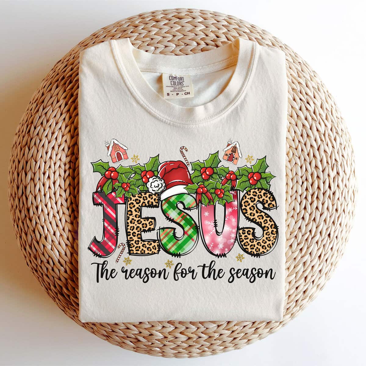 Jesus The Reason For The Season Faith Christmas Merry Christmas Faith T-Shirt Jesus The Reason For The Season Faith Christmas Merry Christmas Faith T-Shirt