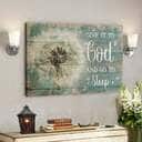 Give It To God And Go To Sleep Dandelion Canvas Wall Art Give It To God And Go To Sleep Dandelion Canvas Wall Art