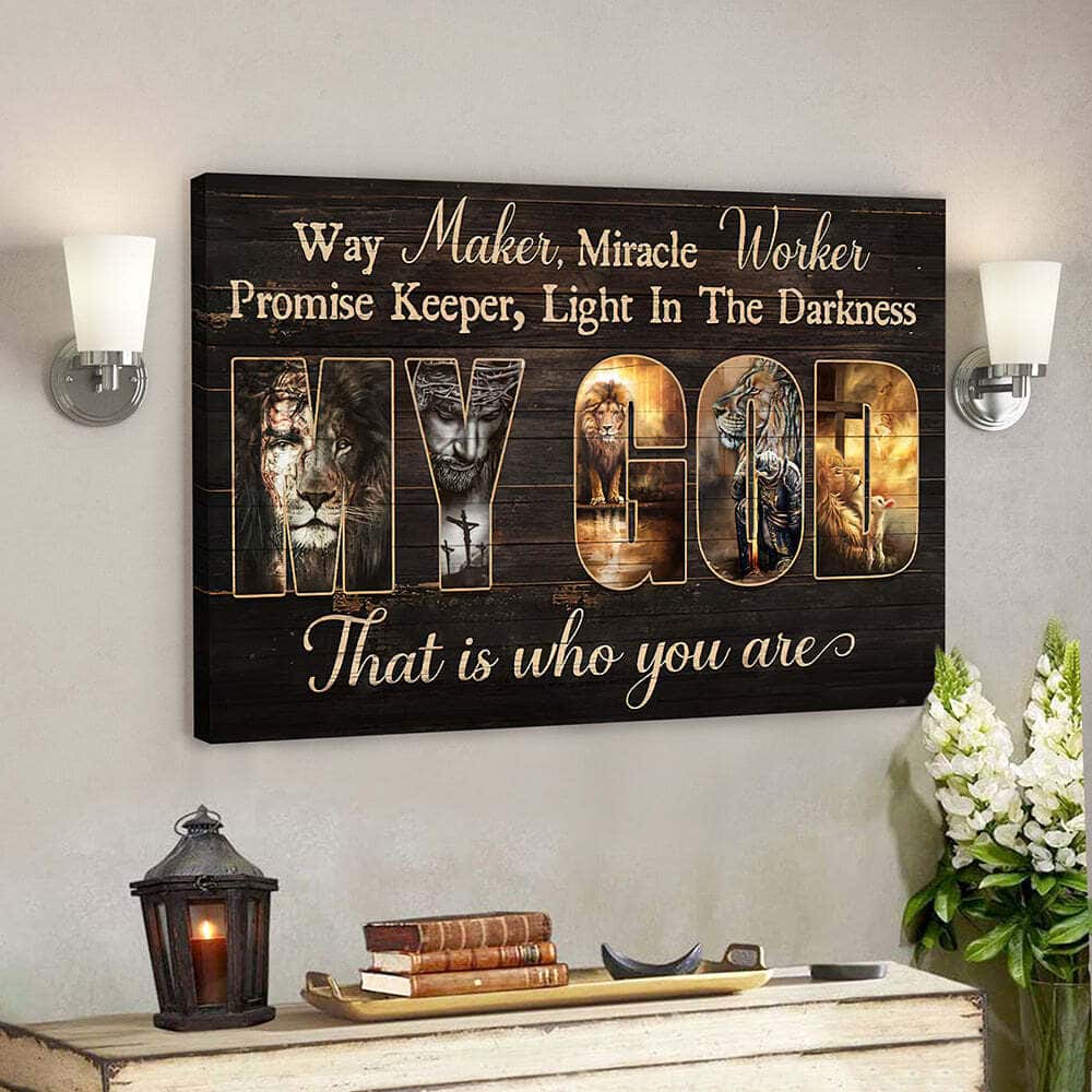 Jesus Bible Verse Lion Of Judah Jesus Is The Light In The Darkness Christian Canvas Wall Art Jesus Bible Verse Lion Of Judah Jesus Is The Light In The Darkness Christian Canvas Wall Art