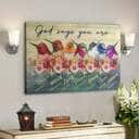 Bible Verse Colorful Hummingbird God Says You Are Canvas Wall Art Bible Verse Colorful Hummingbird God Says You Are Canvas Wall Art