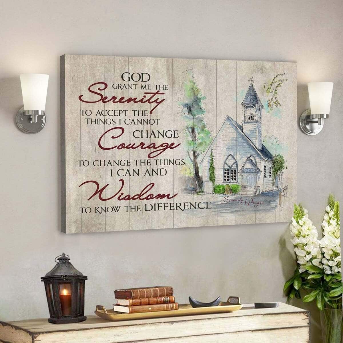 God Jesus Serenity Prayer Bible Verse God Grant Me The Serenity Canvas Wall Art God Jesus Serenity Prayer Bible Verse God Grant Me The Serenity Canvas Wall Art