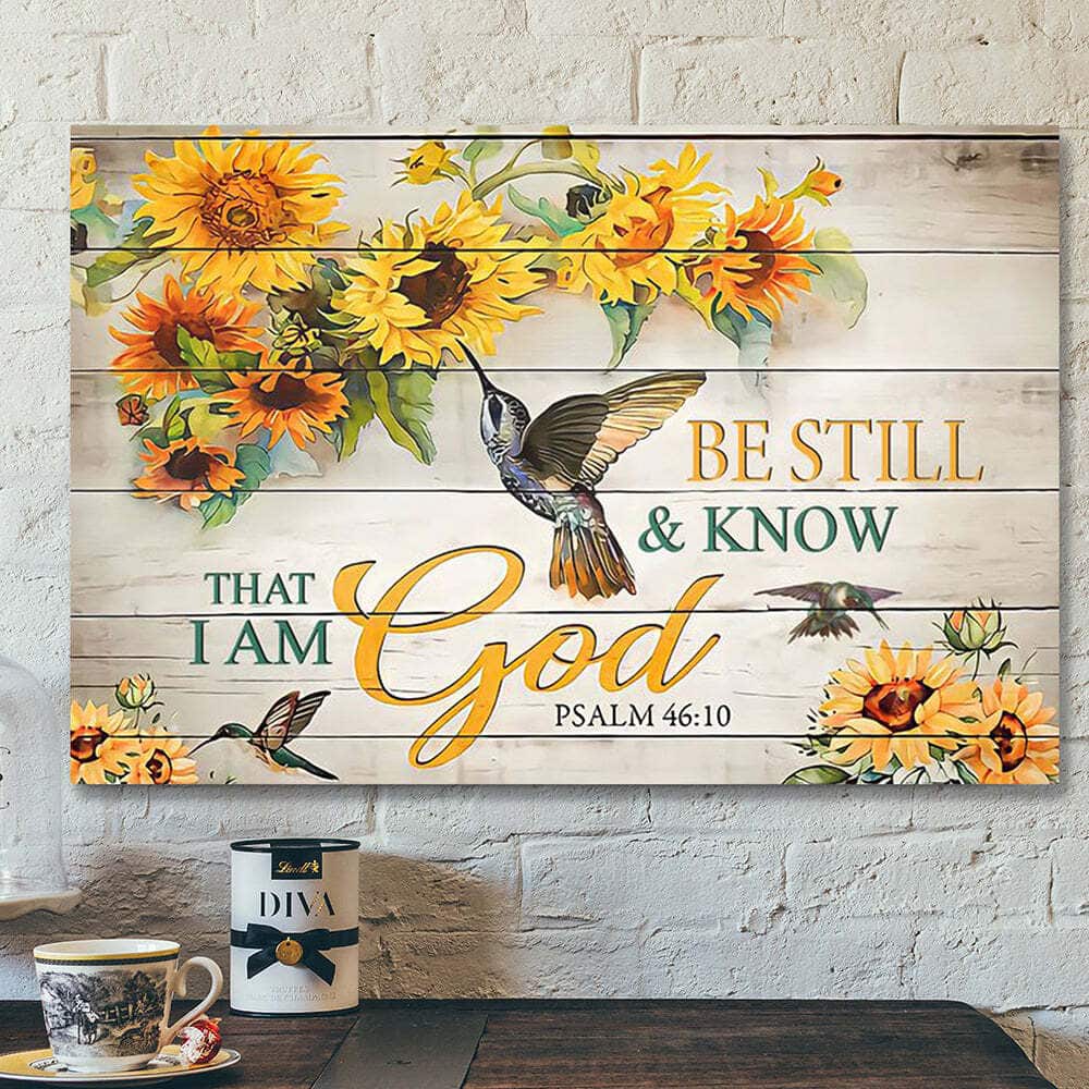 Jesus Scripture Bible Verse Be Still And Know That I Am God Canvas Wall Art Jesus Scripture Bible Verse Be Still And Know That I Am God Canvas Wall Art