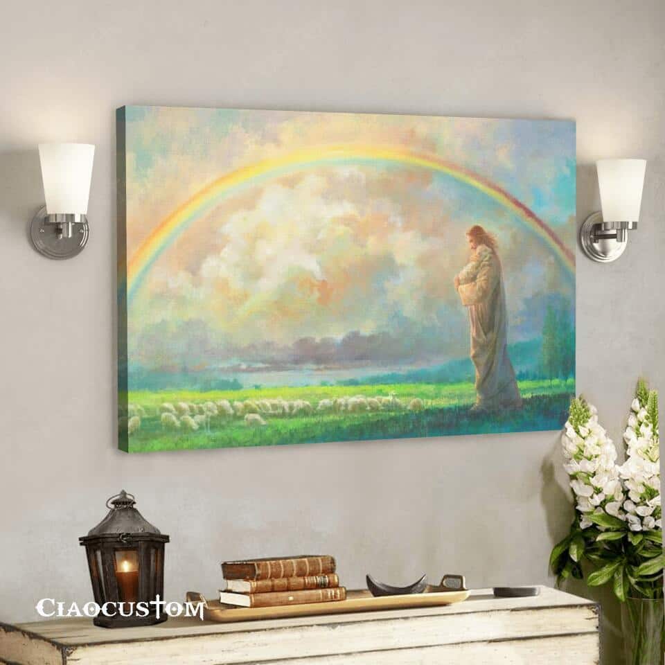 After The Storm Jesus Christian Religious Gift Canvas Wall Art After The Storm Jesus Christian Religious Gift Canvas Wall Art