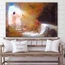 Jesus Resurrection The Empty Tomb Easter Christian Printed Poster