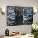 Follow Me Jesus Christian Religious Canvas Wall Art Follow Me Jesus Christian Religious Canvas Wall Art