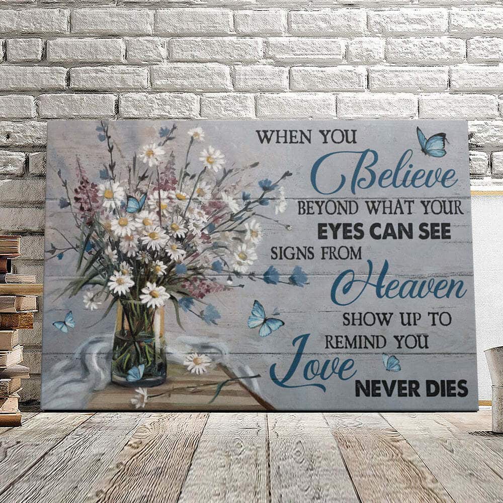Butterfly When You Believe Beyond What Your Eyes Can See Christian Faith Bible Verse Canvas Wall Art Butterfly When You Believe Beyond What Your Eyes Can See Christian Faith Bible Verse Canvas Wall Art