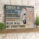 Jesus Is My God My King Horse And Butterfly Jesus Christian Faith Bible Verse Canvas Wall Art Jesus Is My God My King Horse And Butterfly Jesus Christian Faith Bible Verse Canvas Wall Art