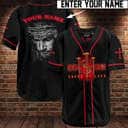 Customize Personalized Christ Saved My Life Religious Baseball Jersey