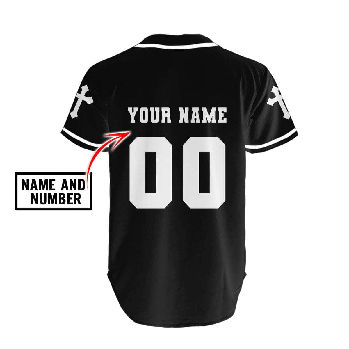 Customize Personalized Cross Child Of God Religious Baseball Jersey Customize Personalized Cross Child Of God Religious Baseball Jersey