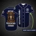 Customize Personalized Cross Jesus Original Firefighter Baseball Jersey Customize Personalized Cross Jesus Original Firefighter Baseball Jersey