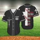 Customize Personalized Cross Your Talent Is God's Gift To You What You Do Baseball Jersey Customize Personalized Cross Your Talent Is God's Gift To You What You Do Baseball Jersey