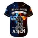 Customize Personalized Cross Flame Amen Knight Religious Christian Baseball Jersey Customize Personalized Cross Flame Amen Knight Religious Christian Baseball Jersey