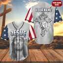 Customize Personalized Cross Christ Pray The Savior Baseball Jersey Customize Personalized Cross Christ Pray The Savior Baseball Jersey