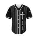 Customize Personalized Cross Christ The Savior Baseball Jersey