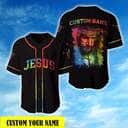 Customize Personalized Cross God Colorful Baseball Jersey Customize Personalized Cross God Colorful Baseball Jersey