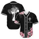 Cross God Flower Faith Customize Personalized Christian Jesus Baseball Jersey