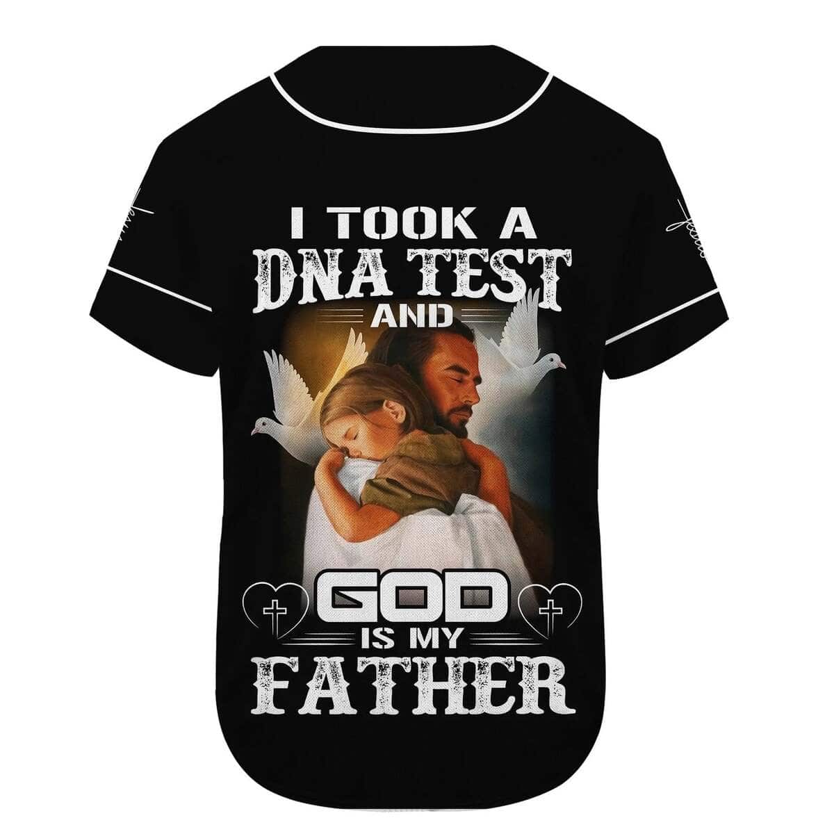 Customize Personalized God Hug Dove God Is My Father Baseball Jersey Customize Personalized God Hug Dove God Is My Father Baseball Jersey