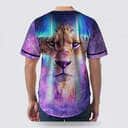 Bible Verse Jesus Lion Christian Cross Colorful Baseball Jersey Bible Verse Jesus Lion Christian Cross Colorful Baseball Jersey