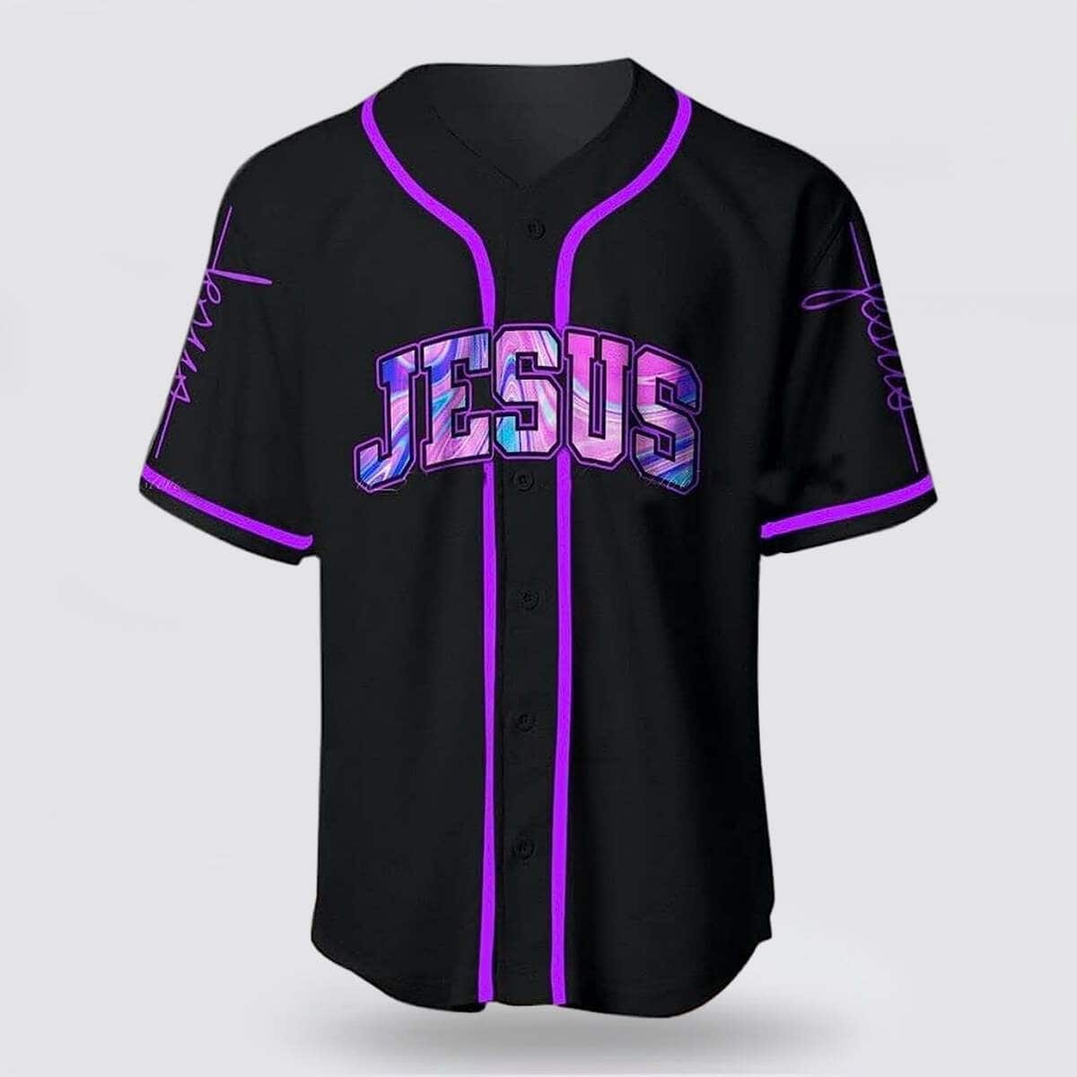 Connect To God Jesus Lover Christian Faith Baseball Jersey