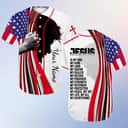 Customize Personalized Cross Flag Jesus Is My Everything Baseball Jersey Customize Personalized Cross Flag Jesus Is My Everything Baseball Jersey