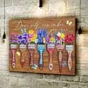 Butterfly Dear Self Remember You Are Christian Religious Canvas Wall Art