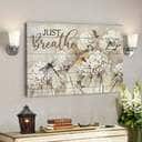 God Jesus Just Breathe And Have Faith Christian Canvas Wall Art God Jesus Just Breathe And Have Faith Christian Canvas Wall Art