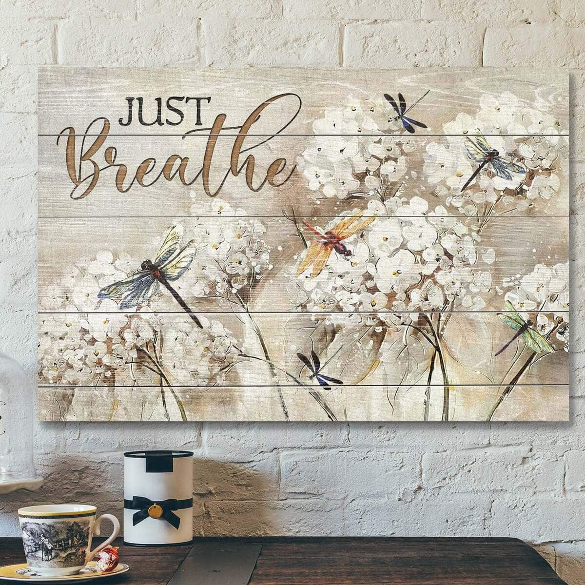 God Jesus Just Breathe And Have Faith Christian Canvas Wall Art God Jesus Just Breathe And Have Faith Christian Canvas Wall Art