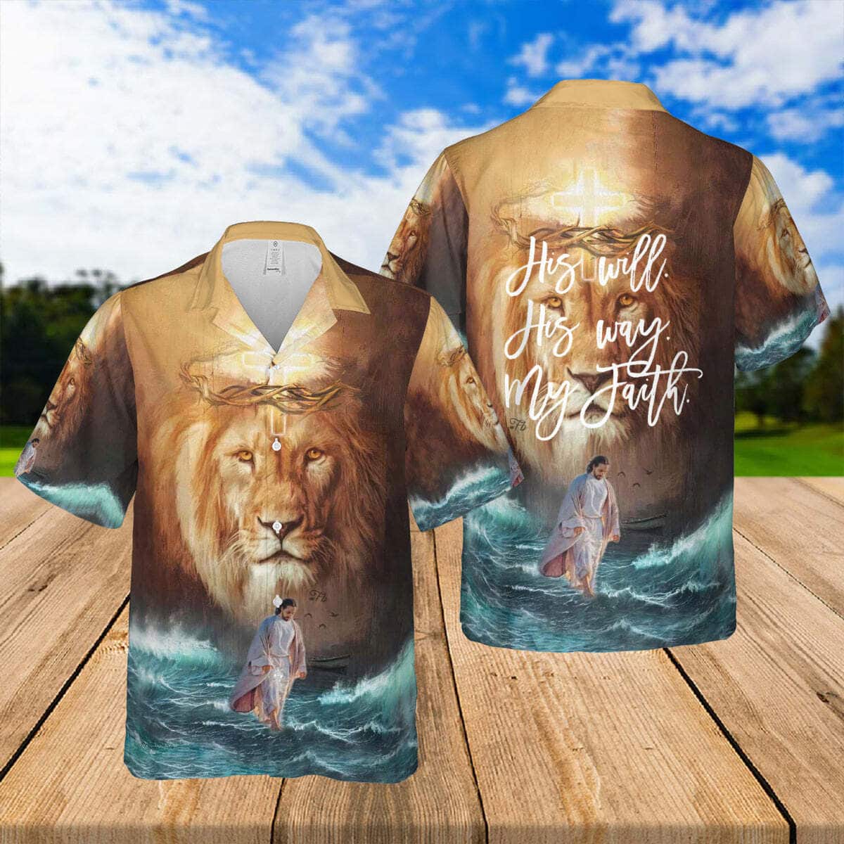His Will His Way My Faith Jesus Religious Christian Hawaiian Shirt His Will His Way My Faith Jesus Religious Christian Hawaiian Shirt