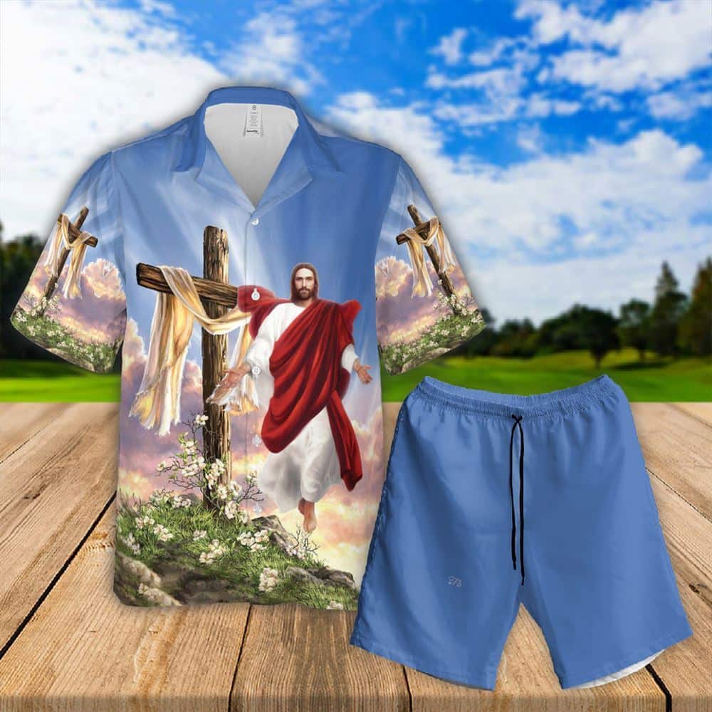 All I Need Is Jesus Cross Religious Christian Cross Faith Hawaiian Shirt All I Need Is Jesus Cross Religious Christian Cross Faith Hawaiian Shirt